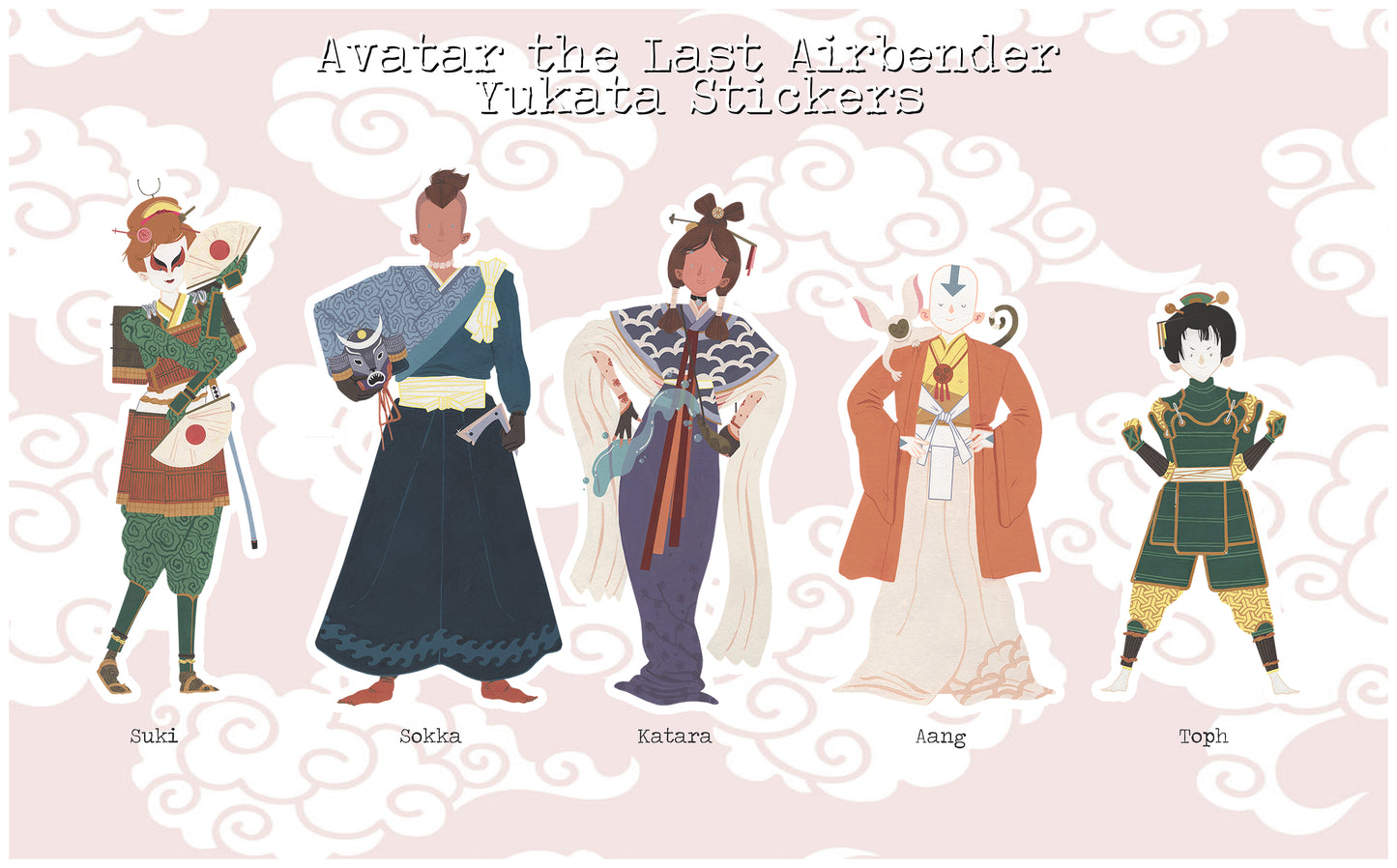 Avatar The Last Airbender - Stickers Pack