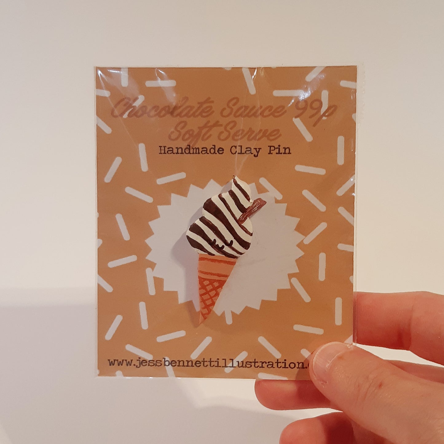 Handmade Soft Serve Pins