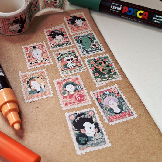 Dragon Ball Z Stamp Tape