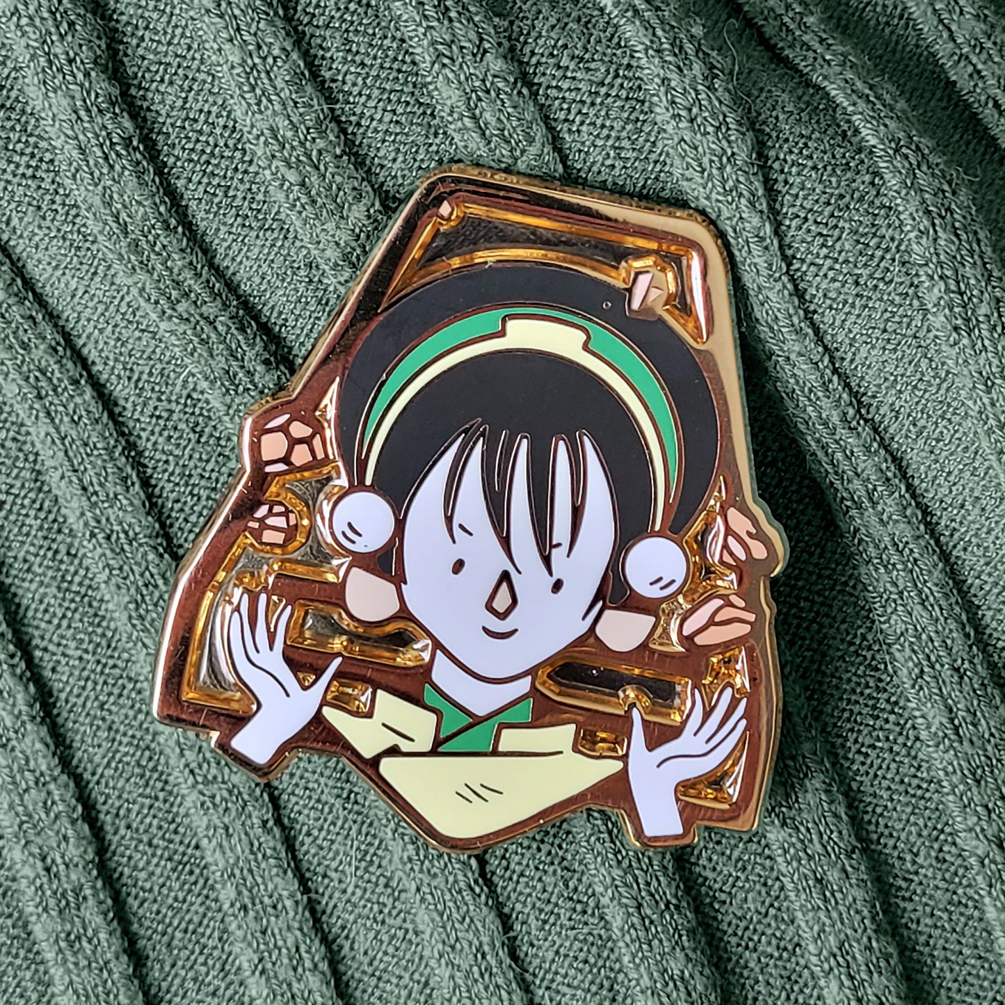 Toph - Avatar the Last Airbender Enamel Pin