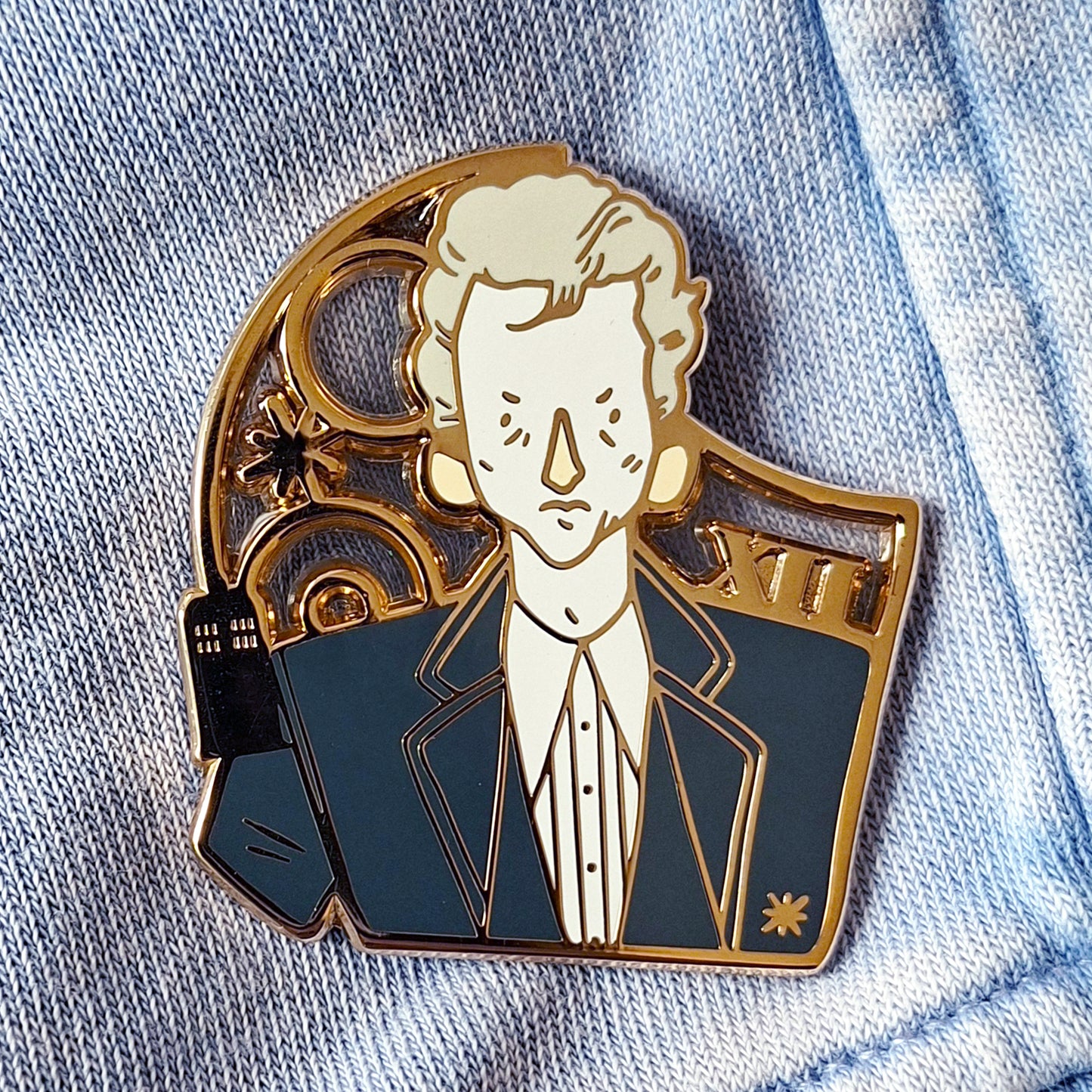 Gift Bundle - Doctor Who Enamel Pins & Washi Tape