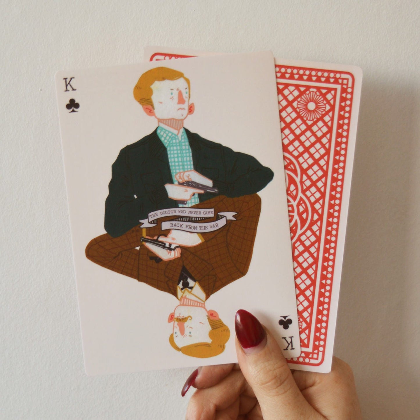 8x Sherlock Themed Playing Cards