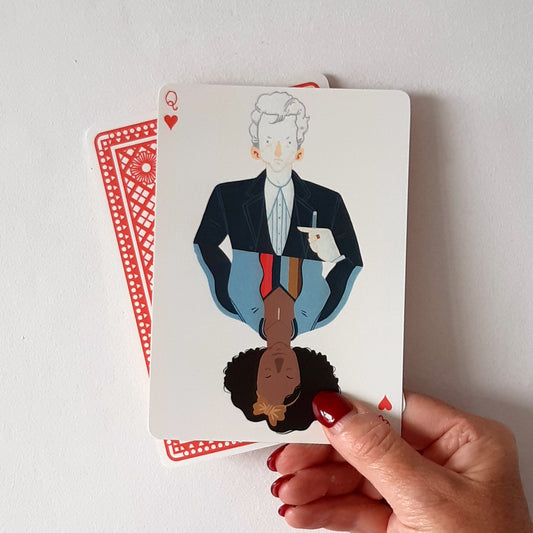13x Dr Who Themed Playing Cards