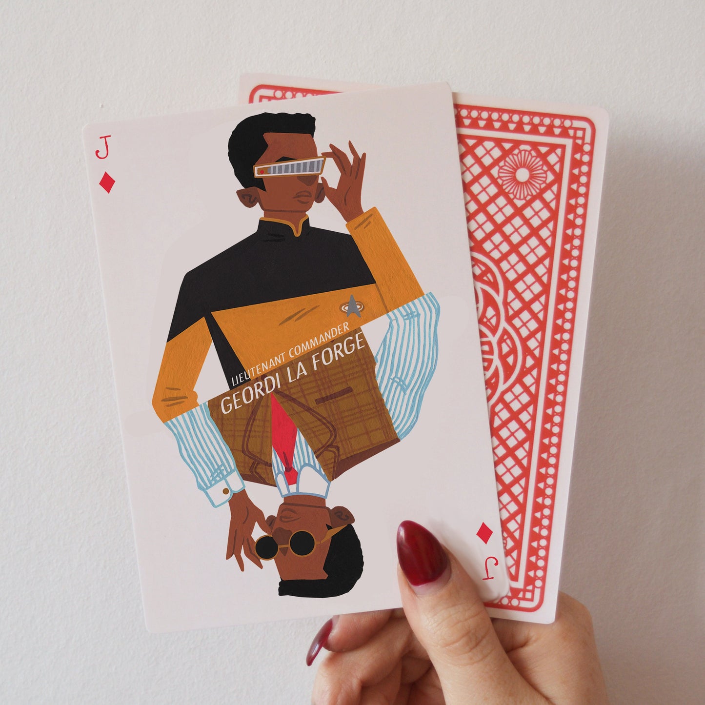 10x The Next Generation Themed Playing Cards