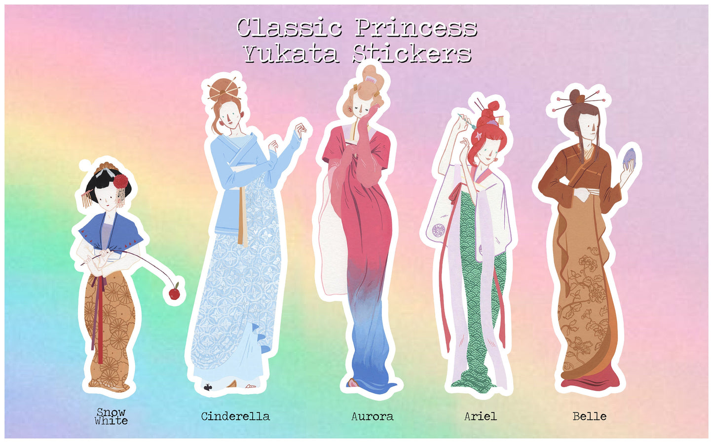 Classic Princess - Stickers Pack