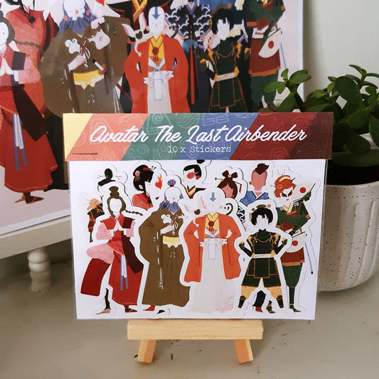 Avatar The Last Airbender - Stickers Pack