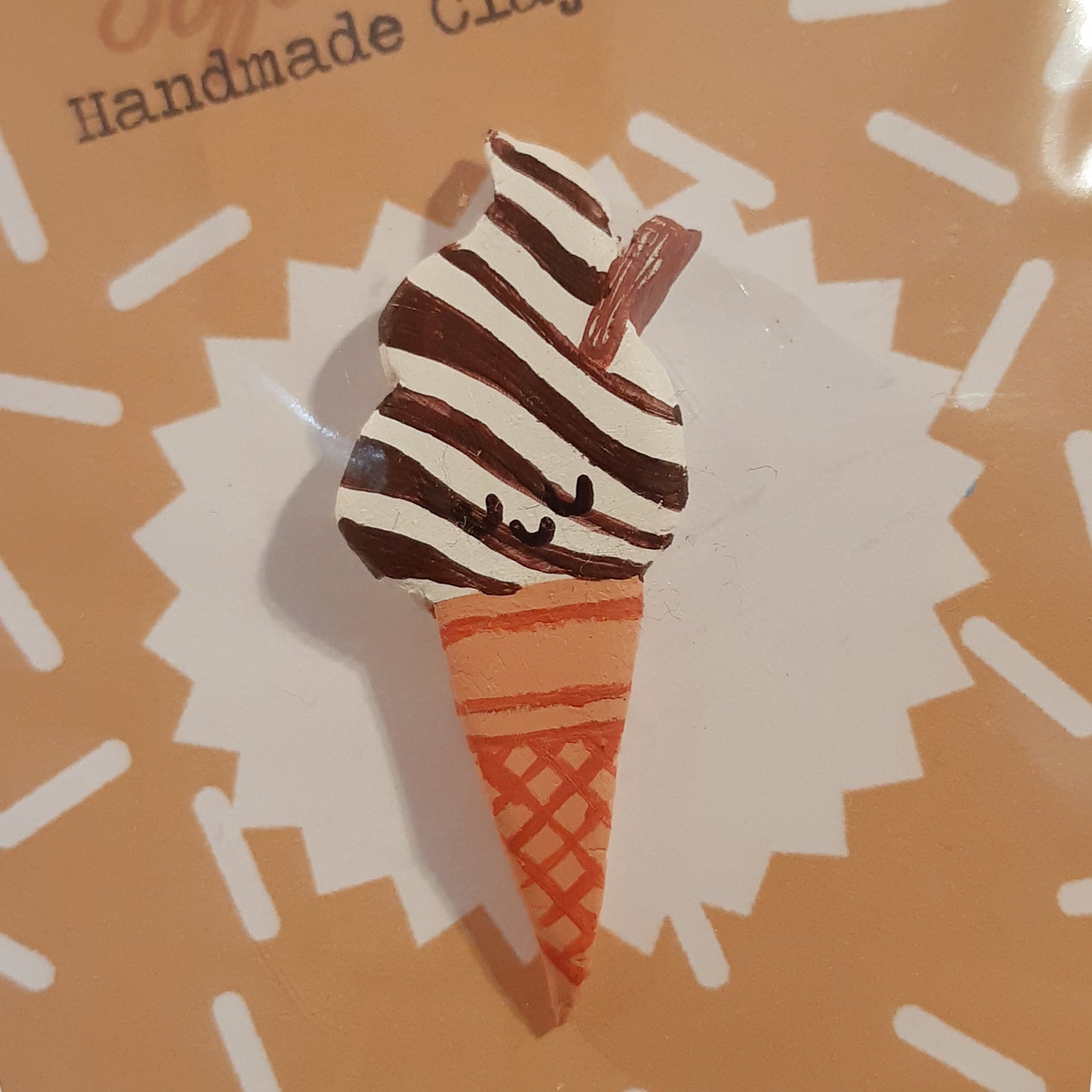 Handmade Soft Serve Pins