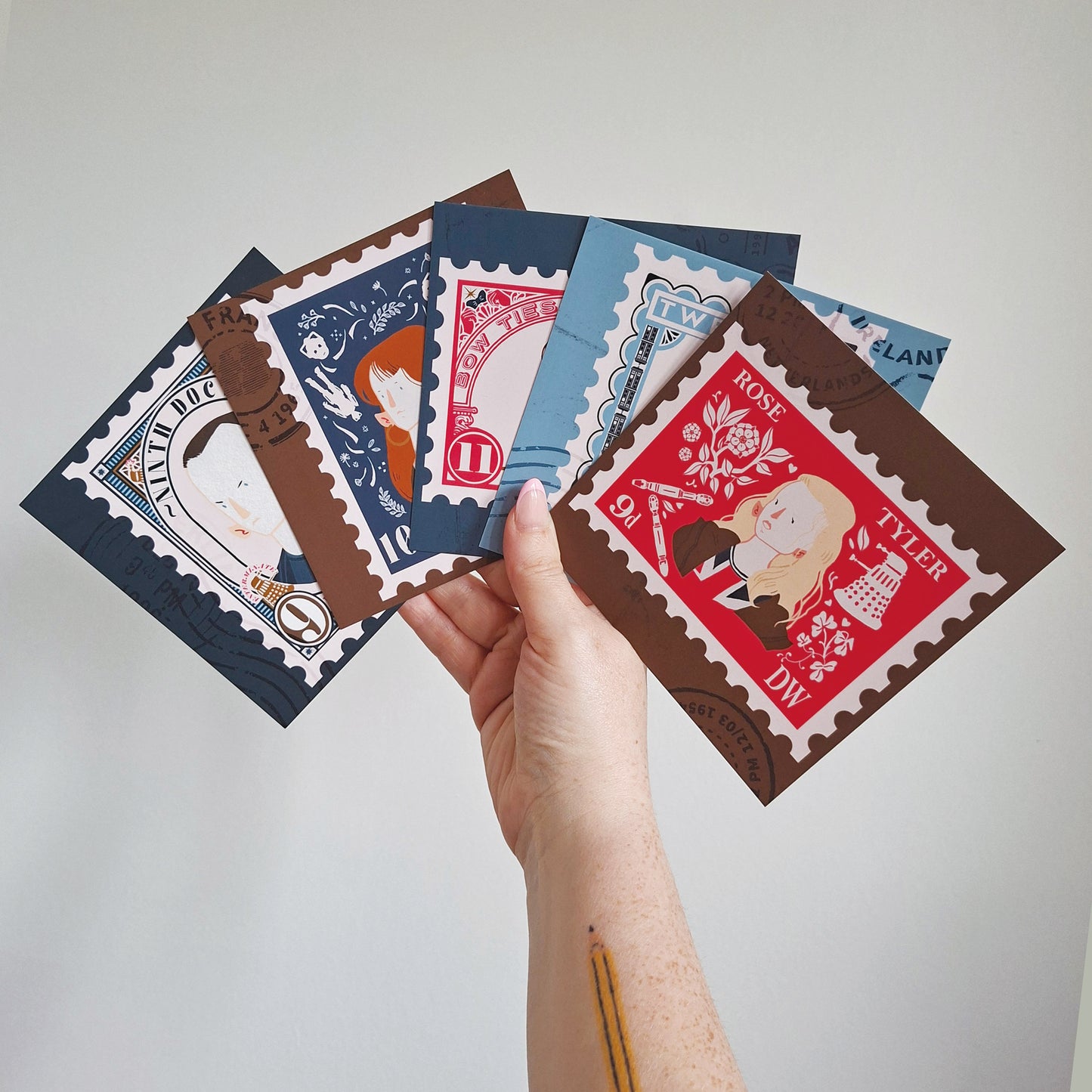 Doctor Who - Stamp Postcard Pack