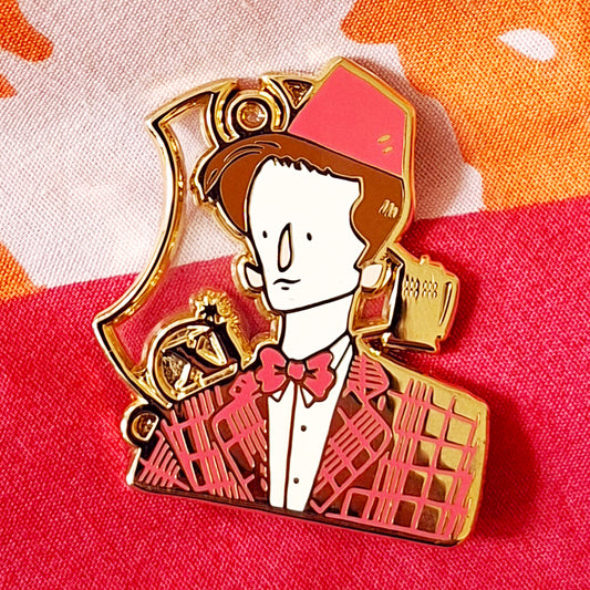Eleventh Doctor - Matt Smith Enamel Pin
