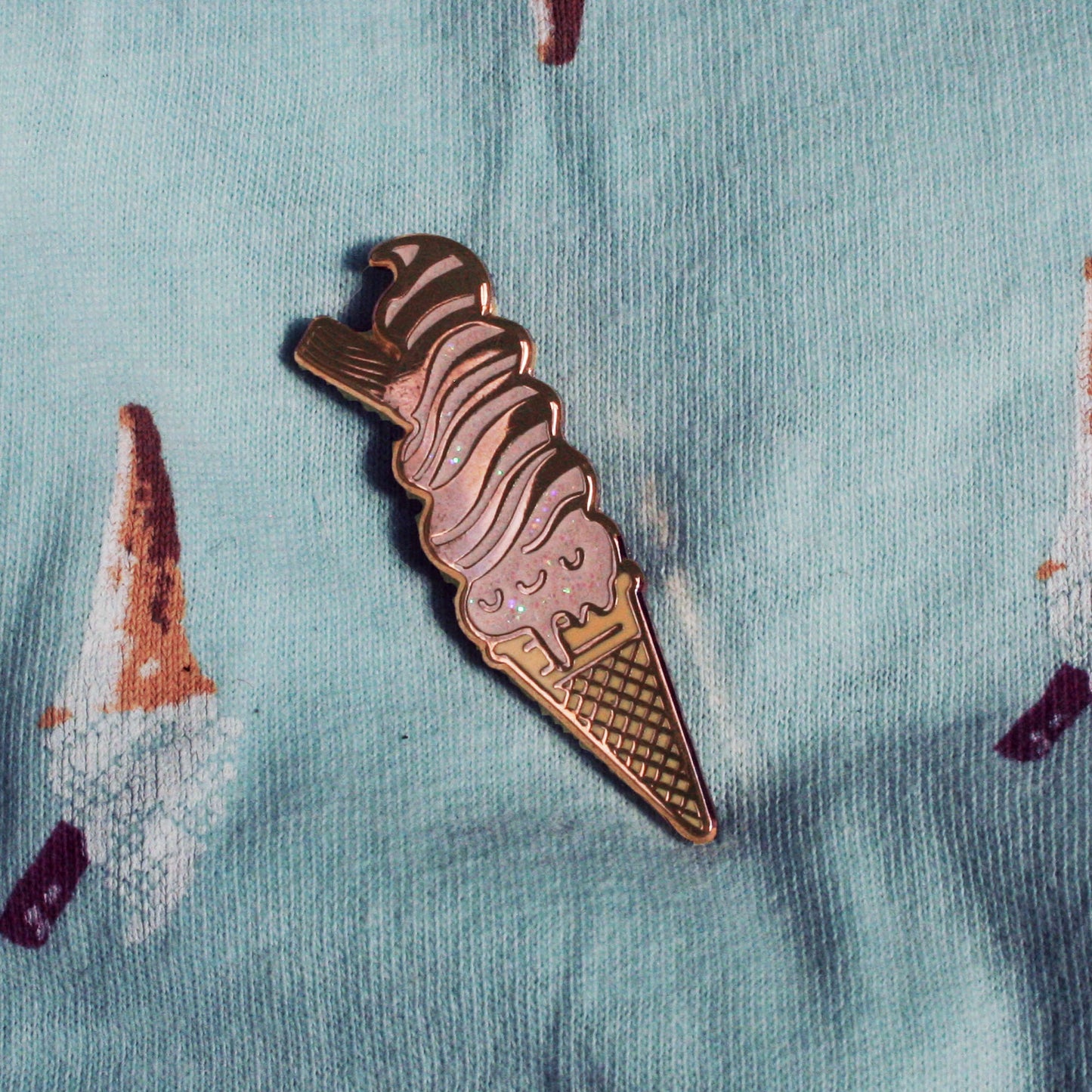 Mr Whippy & Neapolitan Guy Enamel Pins