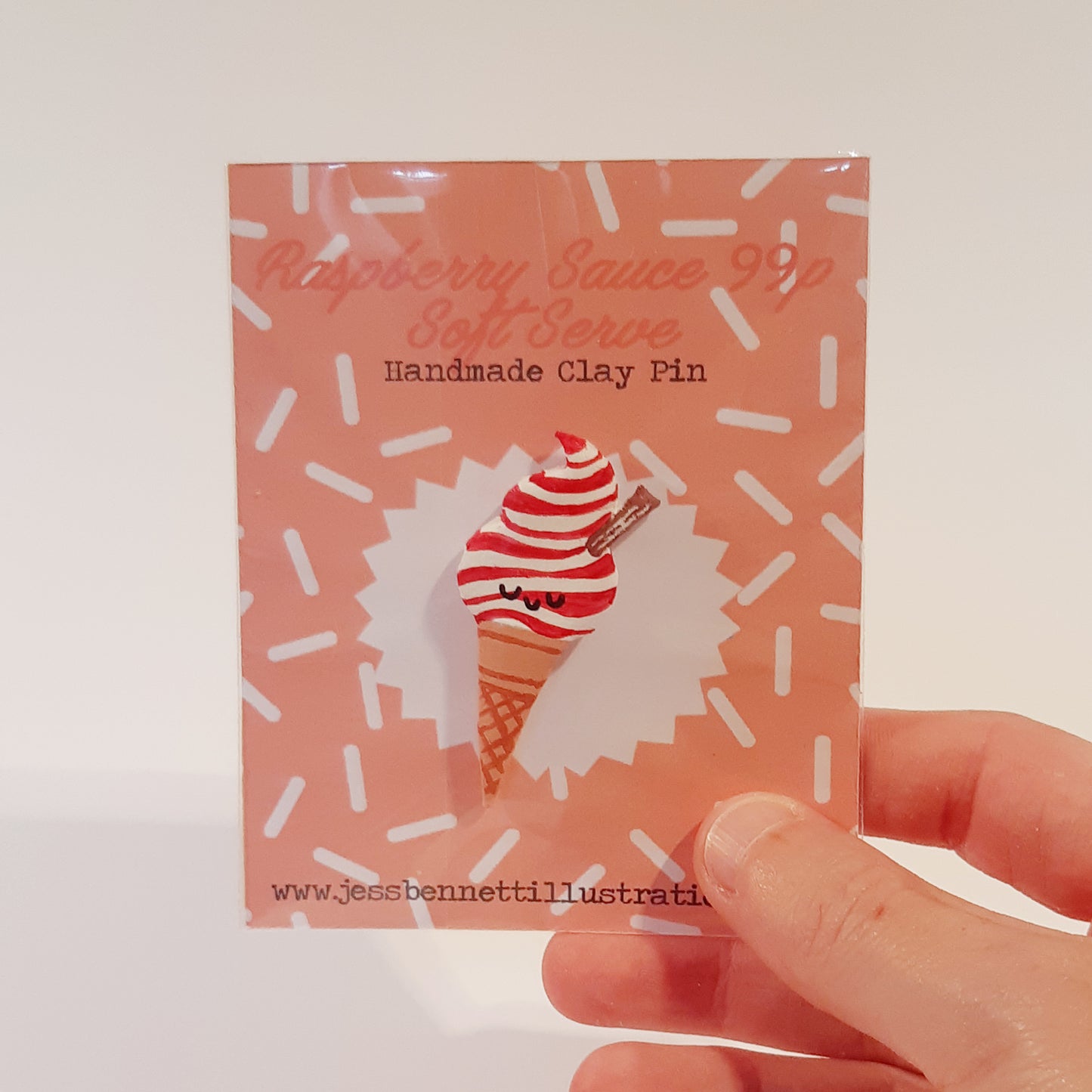 Handmade Soft Serve Pins