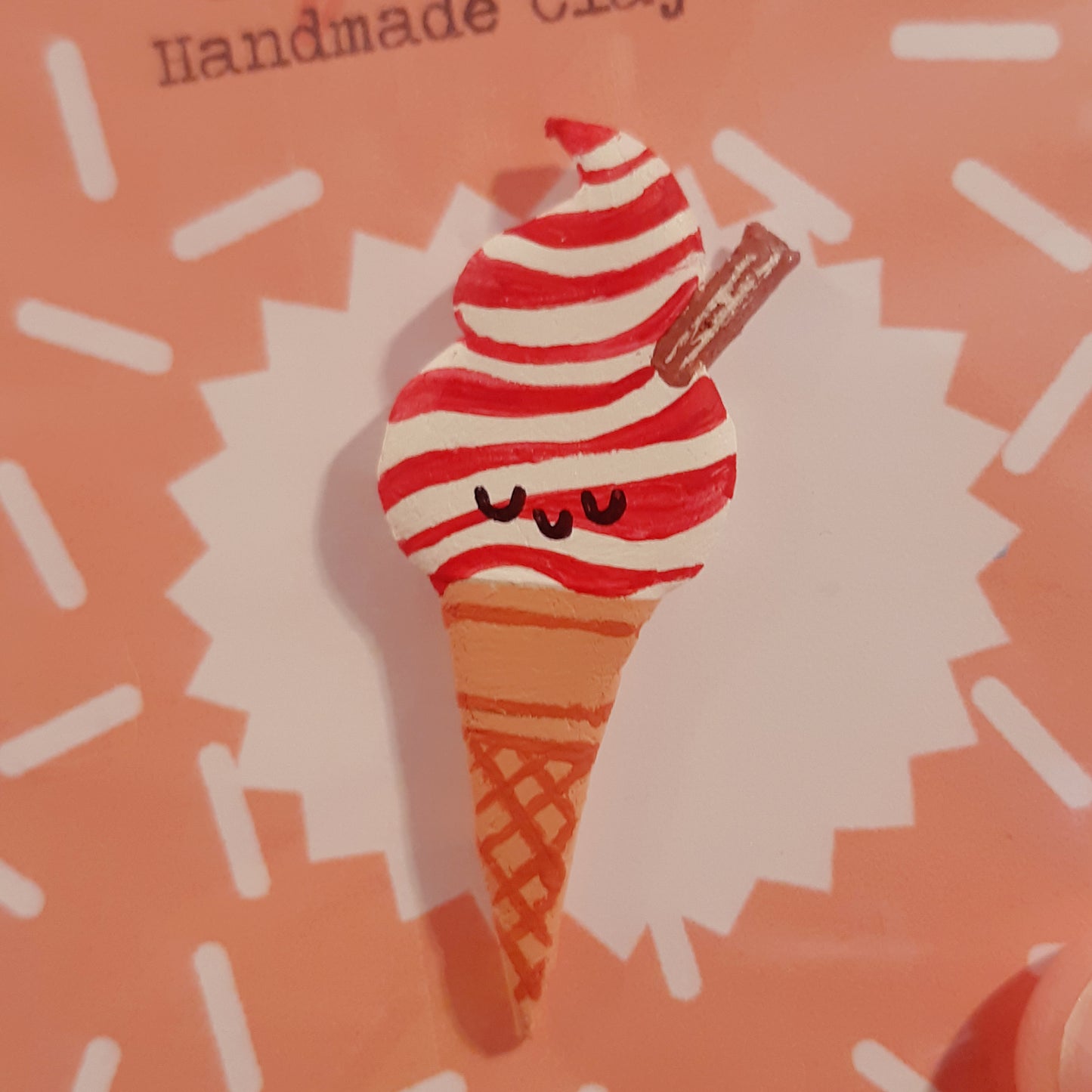Handmade Soft Serve Pins