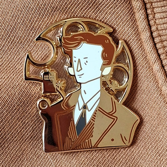 Tenth Doctor - David Tennant Enamel Pin