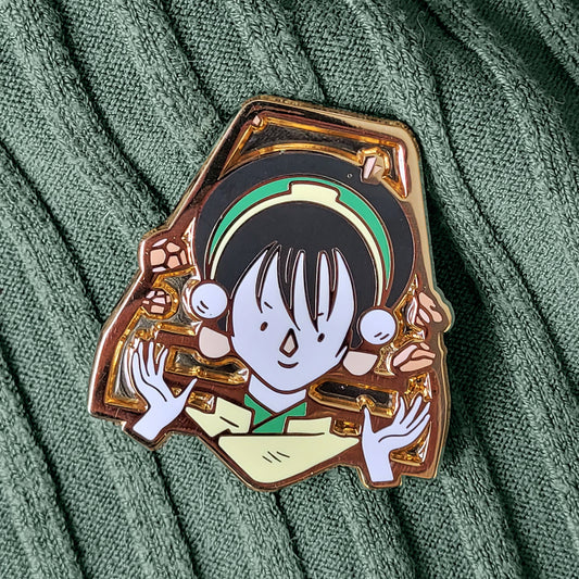 Toph - Avatar the Last Airbender Enamel Pin