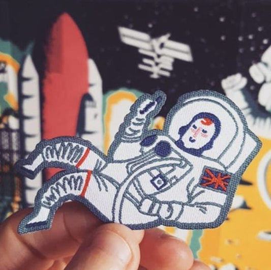Astronaut Iron On Patch - Tim Peake