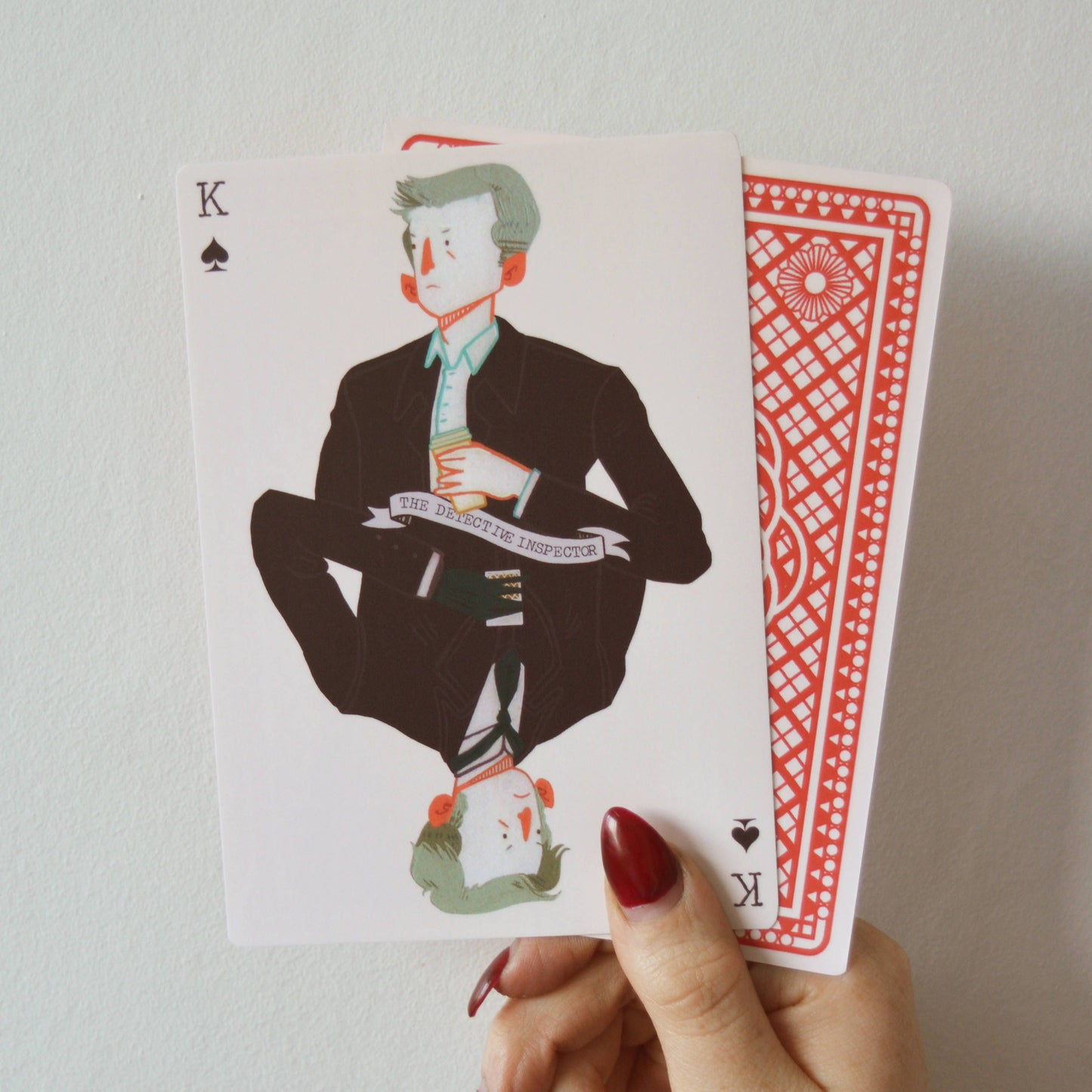 8x Sherlock Themed Playing Cards