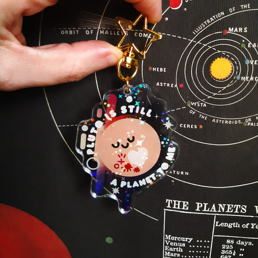 Pluto is still a Planet to me - Holographic Key Charm