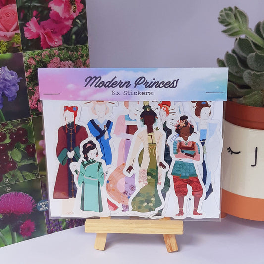 Modern Princess - Stickers Pack