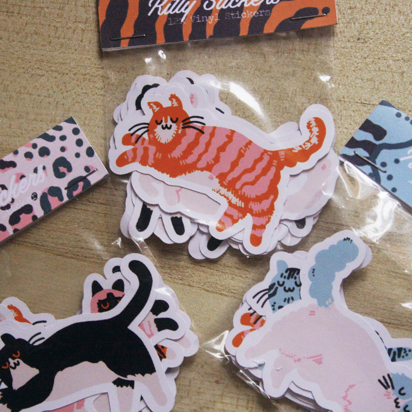 Kitty Stickers Pack